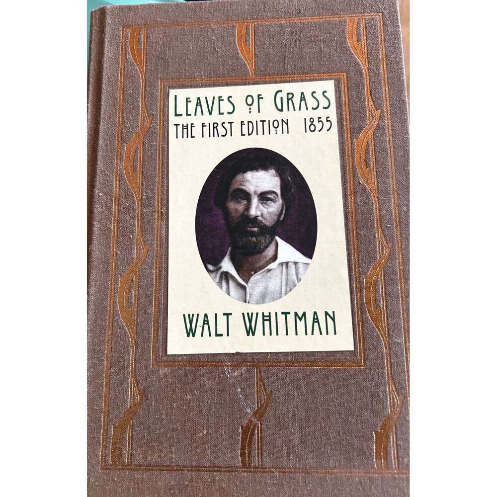 Walt Whitman Leaves of Grass The First Edition 1855 Barnes & Noble 1997 Printing